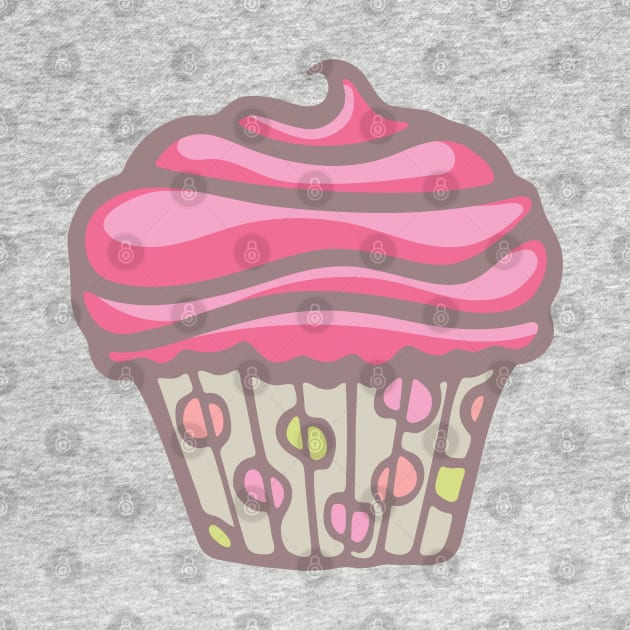 POLKA DOT CUPCAKE DREAMS Party Pink Buttercream Icing - UnBlink Studio by Jackie Tahara by UnBlink Studio by Jackie Tahara